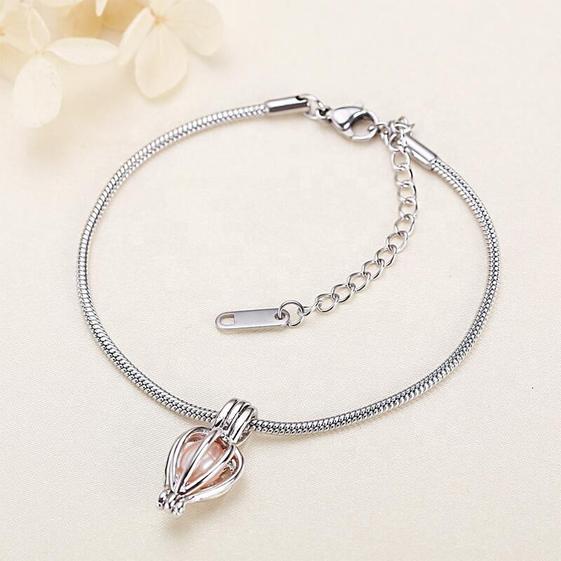 Oyster Pearl Bracelet Set
