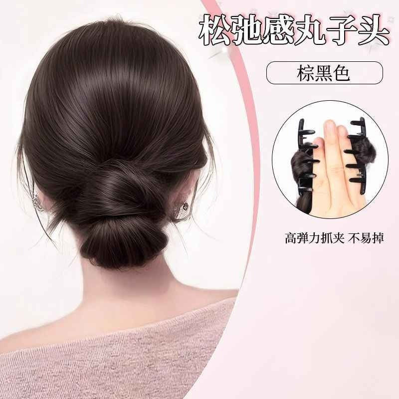 Chic Synthetic Bun Clip